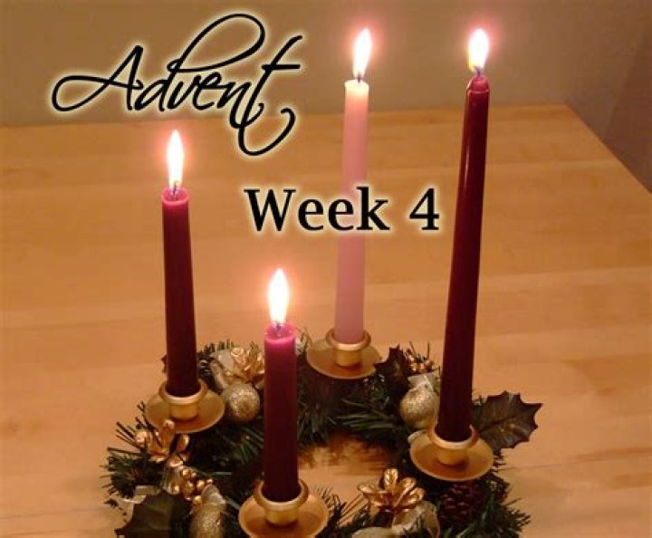 Advent Week 4 Scripture Reading, Music, and Candle Lighting